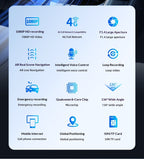 Carlinkit CarPlay To Android Auto Wireless Car Adapter, Smart Screen Box For Navigation, Dash Cam & Phone Screen Mirroring