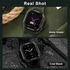 Smart Watch ROCK Rugged Watch For Men Outdoor Sports Waterproof Fitness Tracker Blood Pressure Monitor smartwatch
