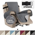 Waterproof Recliner Cover Snap Fixed Pet Dog Kids Sofa Mat Couch Slipcovers For Living Room Dustproof Furniture Protector Covers