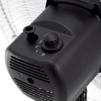 Impress 18-Inch 2-in-1 Chrome Hi-Speed Industrial Oscillating Fan