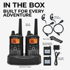 T290 X-Talker GMRS Walkie Talkie 2-Pack - T290VP4