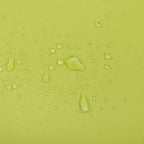 Outdoor Furniture with Tempered Glass Table,  Set Deep Seating with Thick Cushion  (Fluorescent Yellow & Green)