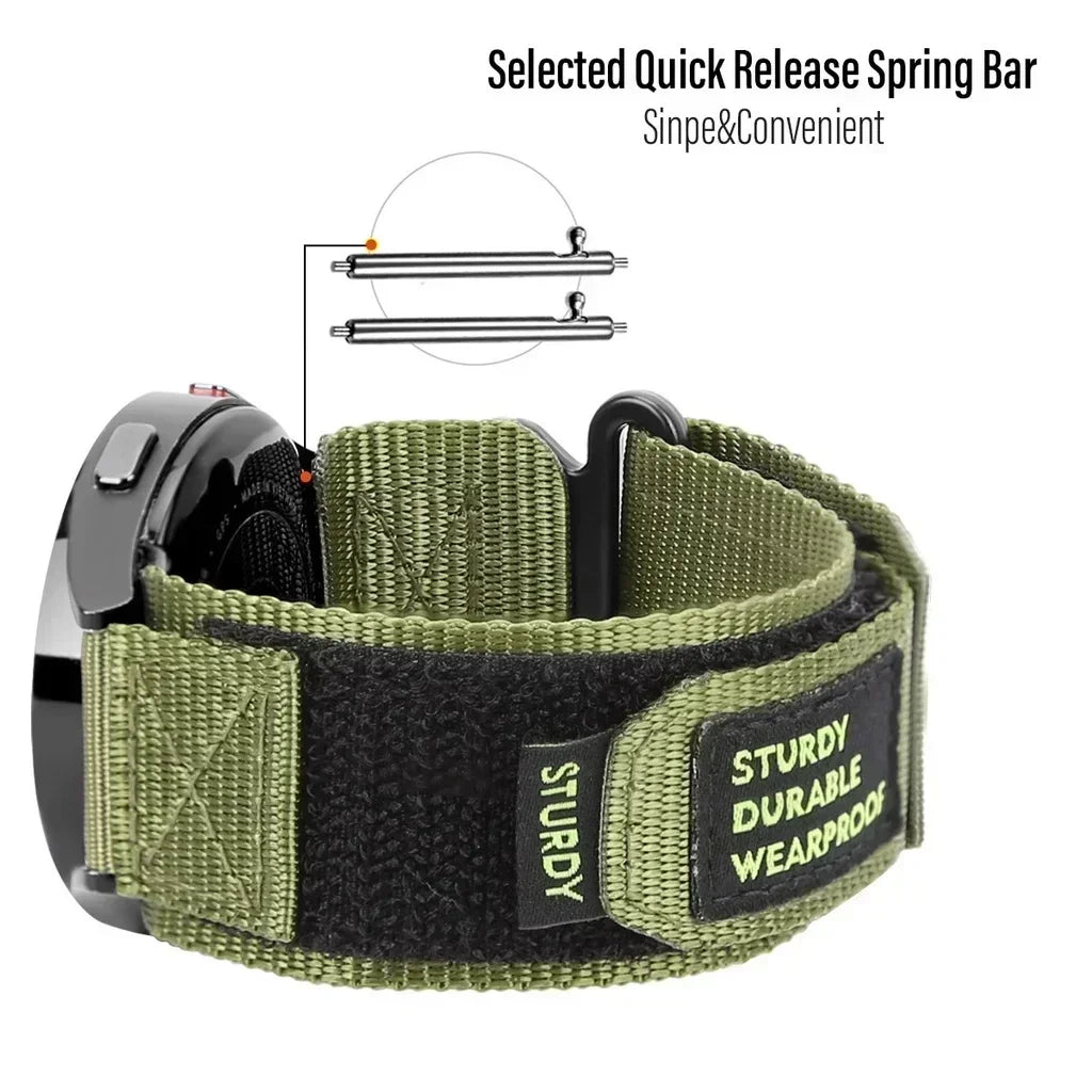 COROS Camouflage Nylon Watch Band For Sports Fitness Smartwatch