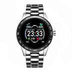 Smart Watch For Men With  LED Screen and  Heart Rate Monitor Blood Pressure Fitness tracker Sport waterproof Smartwatch
