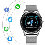 Modern Luxury New Smart Watch For Men and Women LED Color Screen And With Heart Rate Blood Pressure Tracker With  Multi-Function Mode Sport Smartwatch fitness Tracker