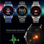 Smart Watch For Men With  LED Screen and  Heart Rate Monitor Blood Pressure Fitness tracker Sport waterproof Smartwatch