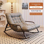 Adult Rocking Recliner Lounge Chair Comfortable Reclining Armchair Living Room Patio Two Seater Moon Chair Home Use Furniture