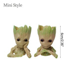 Home Decoration Crafts Miniature Model Office Desktop Display Cartoon Groot Figurines Handicrafts Decor Tree Man Ornament 5CM