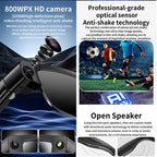 2026 AI Smart Glasses 800W HD Camera Video Recording WIFI Transmission Music AI Object Recognition 270mAh BT Call Smart Glasses