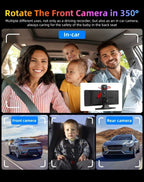10.26'' Universal Portable Carplay Car Screen Wireless Carplay Screen Wireless Car Stereo Carplay Android Auto Car Touchscreen