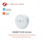 Zigbee Water Leak Sensor Flood Leakage Detector Linkage Alarm Sensor for Kitchen/Bathroom Support Tuya Smart Life Zigbee2mqtt