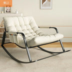 Adult Rocking Recliner Lounge Chair Comfortable Reclining Armchair Living Room Patio Two Seater Moon Chair Home Use Furniture