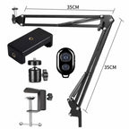 2025 NEW Flexible Arm Tripod For Phone Stand Table Folded Anchor 360° Rotation Online Desktop Laptop Video Live Shot Photography