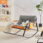 Adult Rocking Recliner Lounge Chair Comfortable Reclining Armchair Living Room Patio Two Seater Moon Chair Home Use Furniture