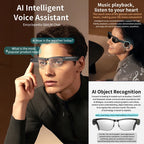 2026 AI Smart Glasses 800W HD Camera Video Recording WIFI Transmission Music AI Object Recognition 270mAh BT Call Smart Glasses