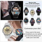 2026 New Smart Watch Men Women 1.52"HD AMOLED Screen GPS Motion trajectory Heart Rate Bluetooth Call 100+Sports Modes SmartWatch