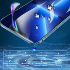 Full Cover Film For iPhone 13 12 11 14 Pro MAX Mini Screen Protector XS Max XR X 7 8 6S Plus SE 2020 Phone Accessories  Screen Protector Ultra Strengthened Tempered Glass