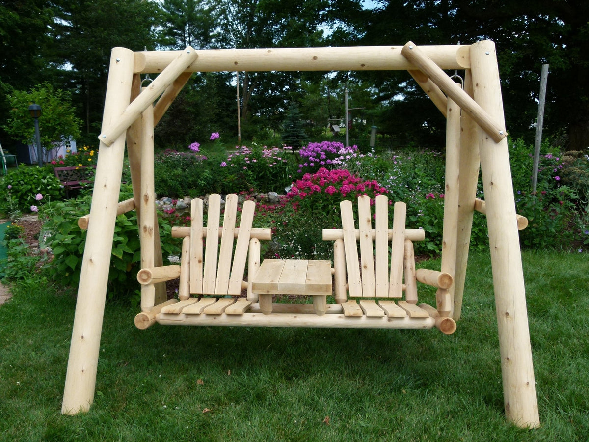 Backyard Wooden Swings for Your Garden
