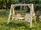 Backyard Wooden Swings for Your Garden