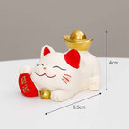 Kawaii Lucky Cat Phone Stand – Maneki Neko Style for All Phones