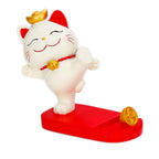 Kawaii Lucky Cat Phone Stand – Maneki Neko Style for All Phones