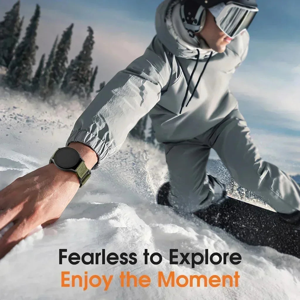 COROS Camouflage Nylon Watch Band For Sports Fitness Smartwatch