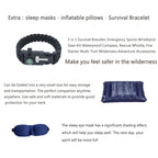 ITOPFOX Nylon Camping Hammock with Mosquito Net and Tree Straps