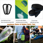ITOPFOX Nylon Camping Hammock with Mosquito Net and Tree Straps