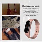 Inteligent Smart Watch Heart Rate Pressure Pedometer Sport Watches Bracelet Electric Sports Watch For Phones Health Smartwatch Heart Rate Monitor Sleep Monitor Waterproof Touch Screen