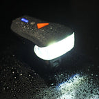 USB Rechargeable Headlight USB Flashlight Bike Bicycle 2LEDs 5modes Smart Sensor Super Bright Bike Light Front And Back Night Riding Spot lamp Electric Car Front Torch For Adults Kids Men Women